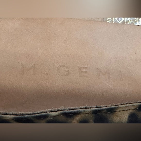 M. Gemi the feline mule Leopard Pattern Flats 37 - Picture 3 of 10
